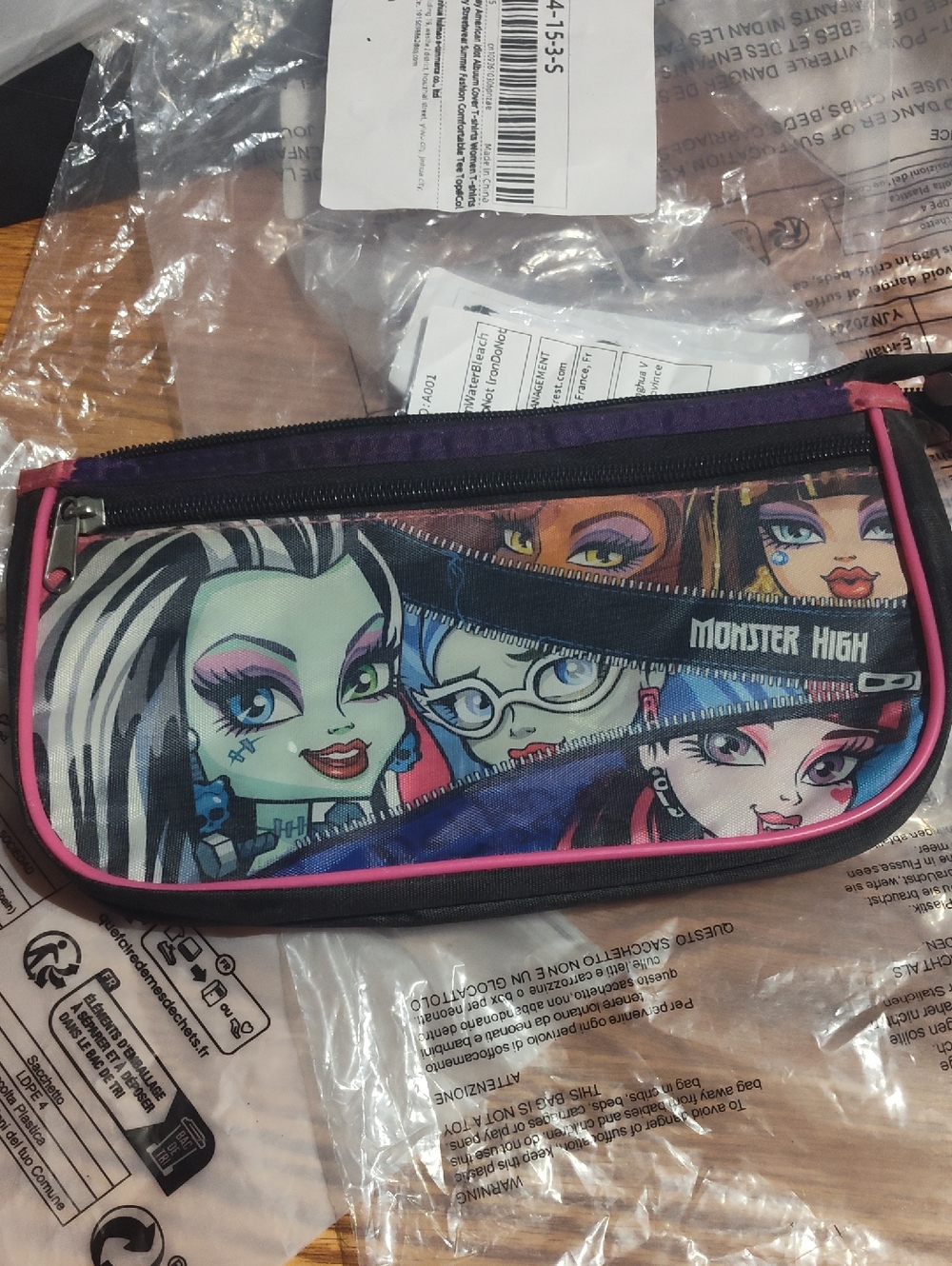 Monster High Zip Pencil Case